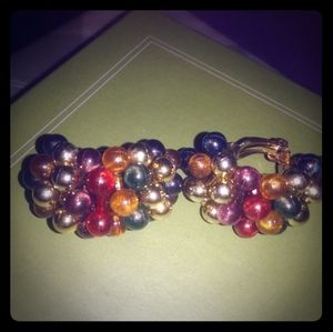 Vintage clip earrings